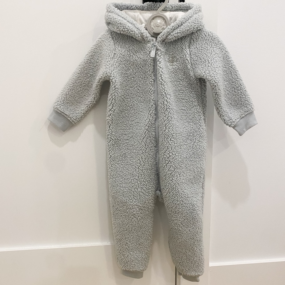 Liquidation Sale: Carter's | Gray Sherpa Footed One Piece